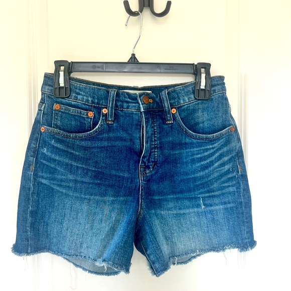 Madewell High Rise Denim Shorts - Picture 1 of 4